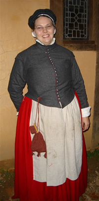 Working woman's outfit, 16th cent