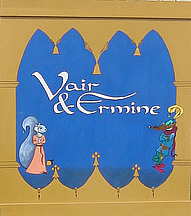 Vair and Ermine Camp Sign